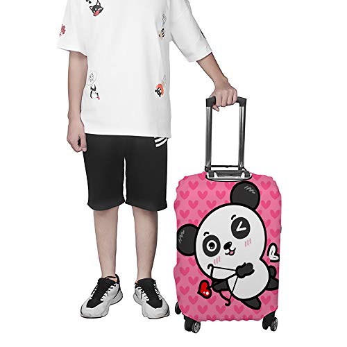 Housse de valise panda Cupid pour protéger vos bagages en vacances