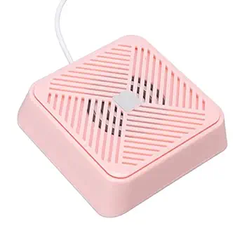 Portable Dishwasher, Double Purification 45000Hz Environmentally Friendly Sound Vibration ABS Mini Dishwasher for Home (Pink)