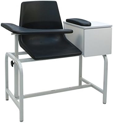 Winco 2570 Phlebotomy Blood Drawing Clinical Chair With Drawer