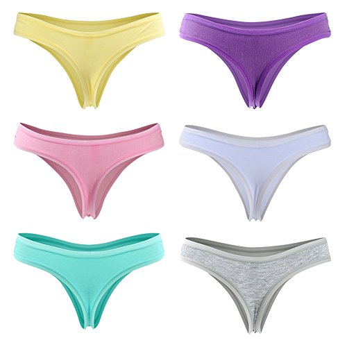 Closecret-Tanga-Simple-y-Confortable-para-Mujer-Set-of-7