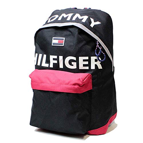 TOMMY HILFIGER トミーヒルフィガー リュックサック バッグパック HOLLIS 2カラー 7057309 [並行輸入品] (BLACK)