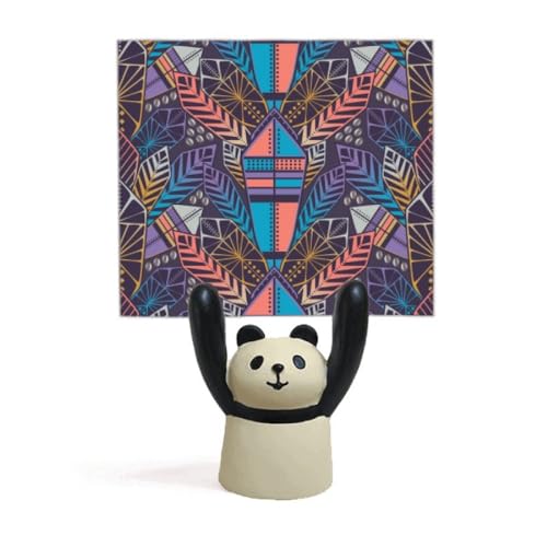Support de mémo panda coloré, le cadeau de décoration ludique idéal