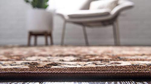 Tapete decorativo Unique Loom Brown Beige 245x245 cm miniatura 4