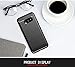 G8X Thinq Case, V50S Thinq Case with HD Screen Protector, Yuanming Soft TPU Slim Shockproof Anti-Fingerprint Full-Body Protective Phone Case Cover for G8X Thinq (Black)