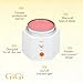 GiGi Hair Removal Wax Warmer, Waxing Kit, Space Saver, Compact, Accomodates 8 oz and 14 oz Wax Cans, 1 Pack