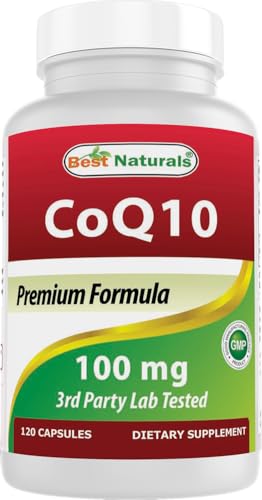 Best Naturals CoQ10 100 mg 120 Capsules