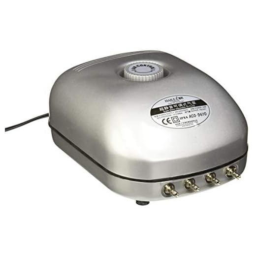 Hailea Bomba de aire Hailea Aco 9610 10 vatios, 10 l/m, presión 1,5 m