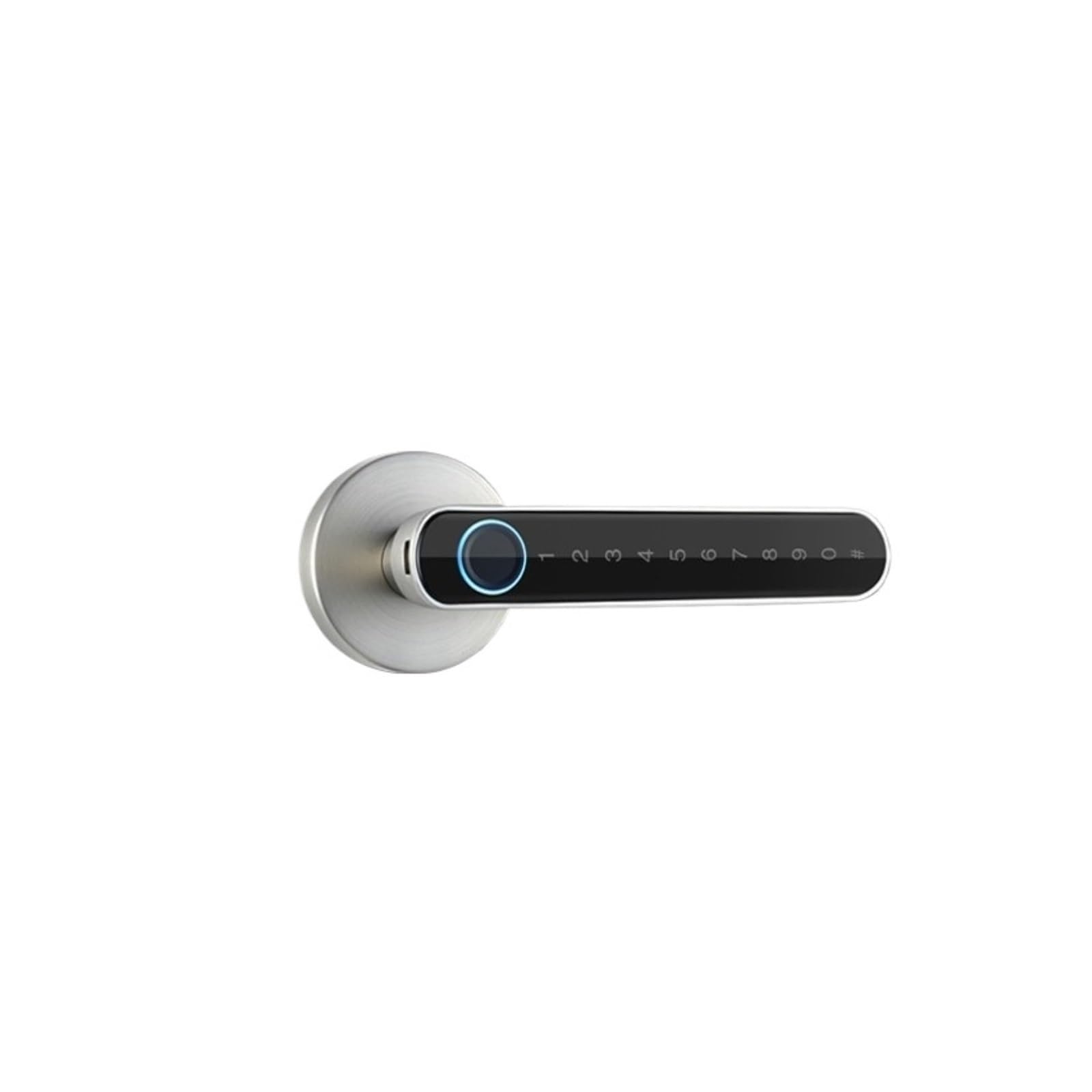 Serrure Connectée avec Identification Biométrique, Empreinte Ou Code