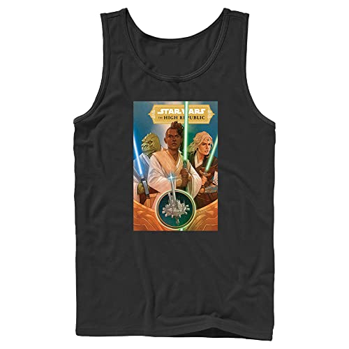 T-shirt noir FIFTH SUN Hero Cover en taille M pour homme avec col rond