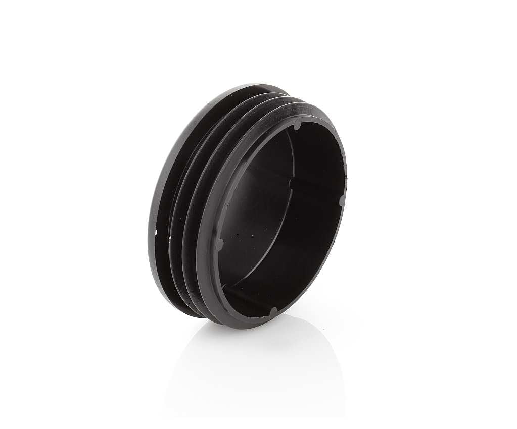 100 tapones de láminas redondos de 90,2 mm para tubos redondos, tapones redondos negros, cubierta para tubo de plástico PE, tapón para tubo de acero, tubo de acero inoxidable, tubo de