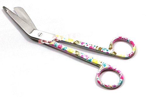 New Heavy Duty 1 Lister Bandage Nurse Scissors 7.25 inch Medical Scissors Pink Multi Color CYNAMED