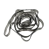 WEBSUKA 40 Inches Aerial Yoga Hammock Daisy Chains Strap, Strong 22kN Adjustable with 10 Loops, No S