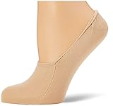 Nur Die Damen Füßli Sneaker Füßlinge, per pack Beige (teint 114), 39/42 (Herstellergröße: 39-42)