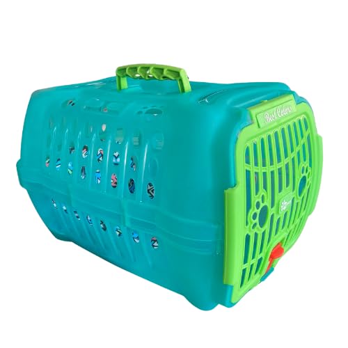 Caixa de Transporte Para Cachorro Cães Gato Pet Ultra Resistent Colors Nº1 Porte Pequeno Petmaxx (44