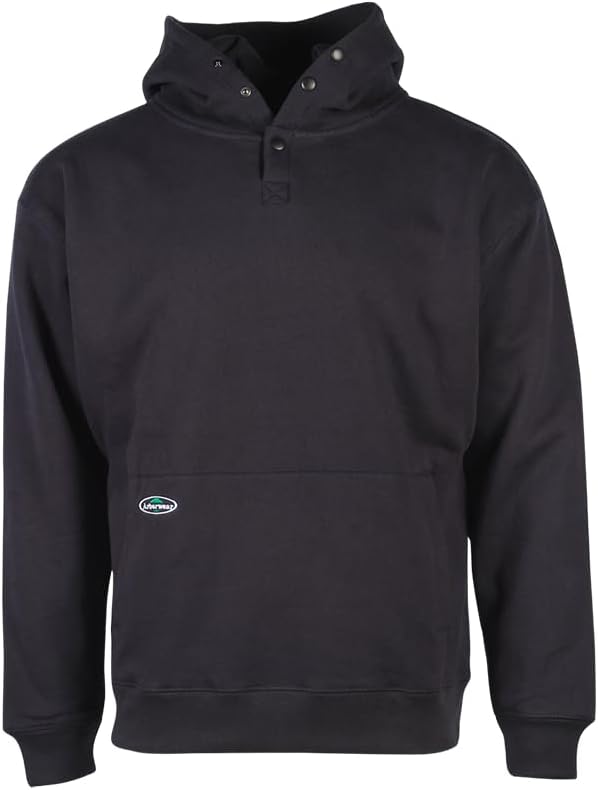 Arborwear 100% Cotton Fleece Hooded Pullover Sweatshirts For Men - Heavy Duty Hoodies For Men With Handwarmer Pouch