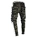 Pantalones de chándal Sueltos Ocasionales de la Aptitud del Deporte de los...