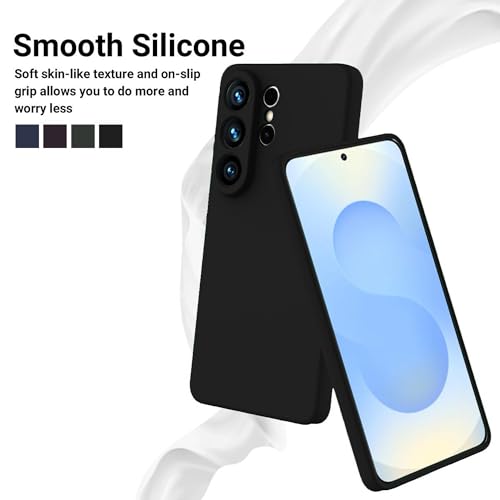 Image of ArmourPro Soft Silicone Back Cover for Samsung Galaxy S26 Ultra | Black