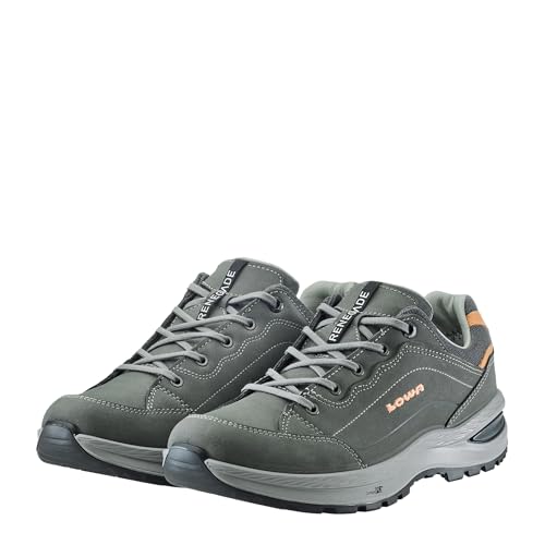LOWA Halbschuh RENEGADE EVO LL LO Ws graphit/aprikose, 39