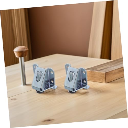 Patas regulables resistentes para muebles soporte lateral plateado de mesas de comedor 7