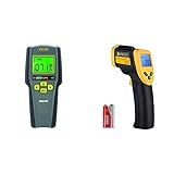 General Tools MMD7NP Digital Moisture Meter & Etekcity Infrared Thermometer 774 (Not for Human)...
