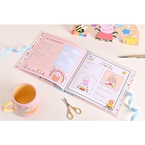 Peppa Pig My First Year Record Book : le cadeau de naissance idéal - 8
