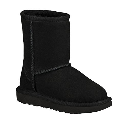 UGG Kids T Classic II Fashion Boot, Black, 7 M US Toddler by UGG - Used condition - Image 2