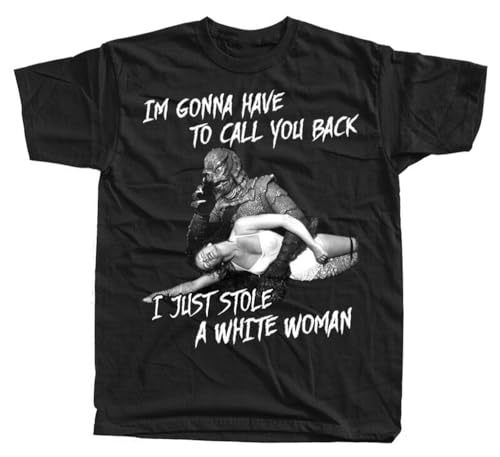 T-shirt Creature from The Black Lagoon, le haut noir idéal pour vos soirées cinéma rétro