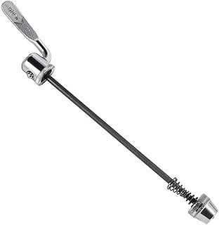 Quick Release Skewer and Front Wheel Riser Block for Bike Trainer
