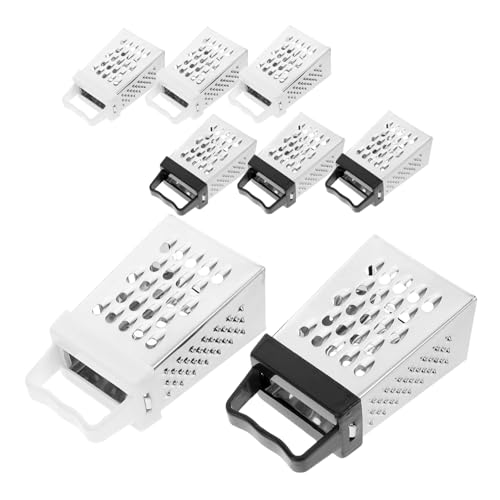 IMIKEYA Rallador de Queso Acero Inoxidable 8 Piezas miniatura 1
