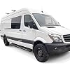 APS Premium Running Boards 6in Black Compatible with Dodge Mercedes-Benz Sprinter 10-26