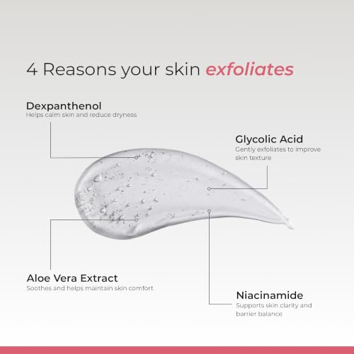 Image of Ceuticoz Curalite Exfoliating Facewash | For Dullness & Uneven Skin Tone | Gently exfoliates & refines texture | Glycolic Acid & Niacinamide | All Skin Types | 75ml