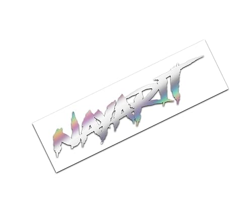 Nayarit Brush Oil Slick Holographic Mexico Flag Estados Emblema Decal for Car Truck SUV Window USA Stickers Mexico MX (32")
