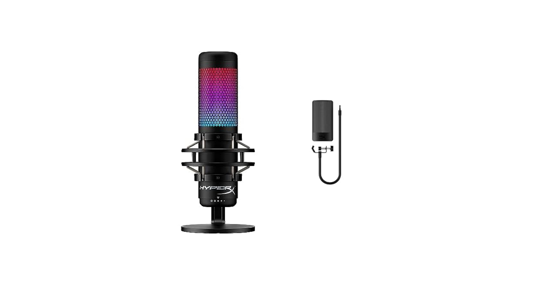 HyperX QuadCast S ブラック HyperX QuadCast 2 S - USB Microphone (Black)