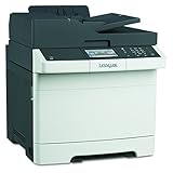 Lexmark CX410de Color All-In One Laser Printer with Scan, Copy, Network Ready, Duplex Printing and Professional Features