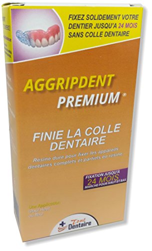 Fixez votre dentier pour plus de 2 ans et souriez de nouveau aux repas entre amis