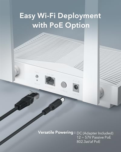 Image of Cudy AC1200 Gigabit Wireless Access Point, Gigabit RJ45, Business WiFi Solution, Mesh Support, Beamforming, Seamless Roaming, MU-MIMO, PoE or DC Powered, AP1300D