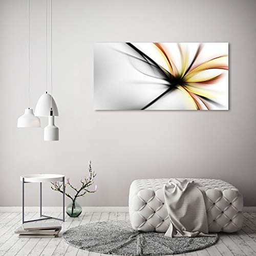 Tableau acrylique grand format 120x60 cm abstrait pour décoration murale
