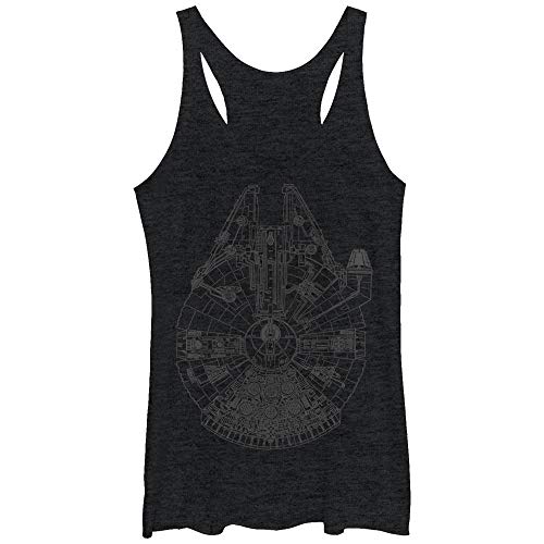 Chemise Star Wars pour Femme Motif Falcon Bleu Idéale en Week-end