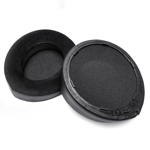 Almohadillas para orejeras reemplazo para auriculares Hifiman Deva Pro con espuma viscoelástica (Velour) miniatura 4