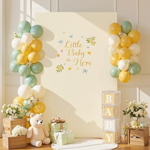Besutolife Square Arch Backdrop Cover, 6.6×4 FT Spandex Arch Covers Fitted Stretchy Rectangular Balloon Photo Arch Stand Cover for Wedding, Birthday Party, Baby Shower, Graduation, Beige