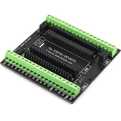 Image of 2pcs for ESP32 Super Breakout Board 3.81mm / 0.15 inch Terminal Blocks GPIO Expansion Board 3 Types Output for ESP32 Module ESP-WROOM-32 ESP32-DevKitC