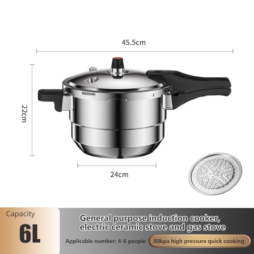 Olla a presión Acero inoxidable 8.0 L miniatura 5