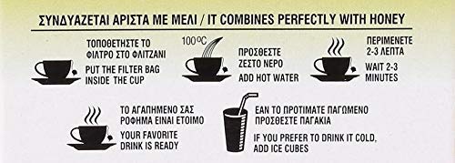 Miniatura 4 de Té de montaña cretense tradicional griego - Malotira, producto 100% natural, 20 unidades