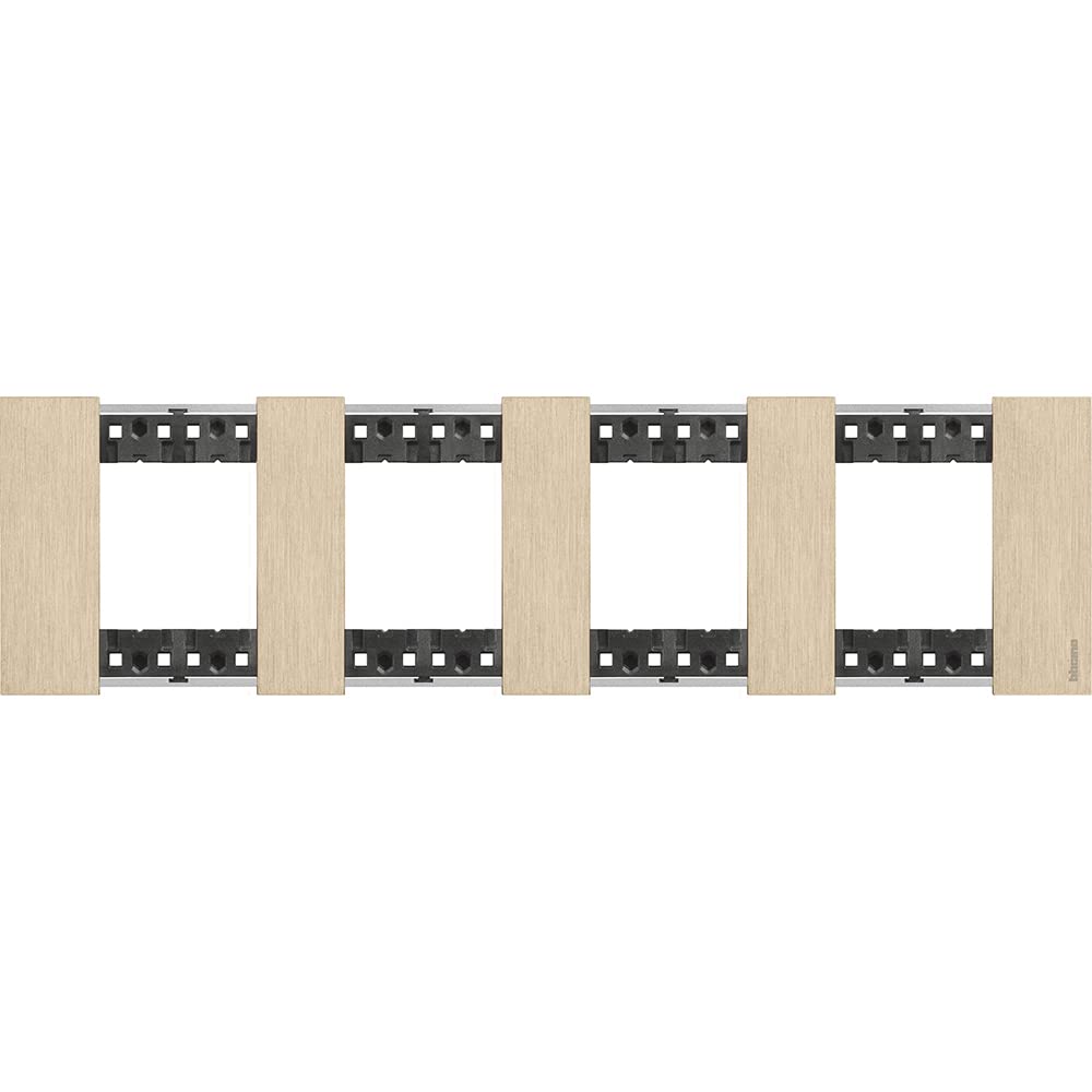 Legrand KA4802M4ZW plaque de commutation interrupteur obturateur encastrable 4 modules