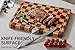 THETCHRY Cutting Boards for Kitchen, Checkered Cutting Board End Grain, Acacia Wooden Chopping Board with Juice Groove & Handle, Serving Tray for Meat, Bread & Fruit, 14