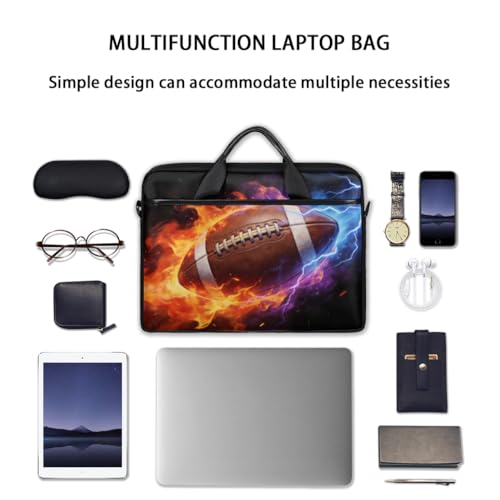 Bolso para portátil Art Flame Football 14-15 pulgadas miniatura 6