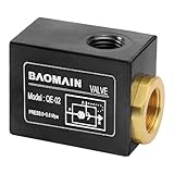 Baomain Pneumatic One Way Quick Exhaust Valve QE-02 1/4PT Inlet Port