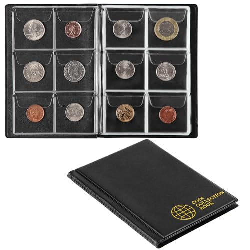 OSOPOLA Coin Storage Album with 60 Pockets