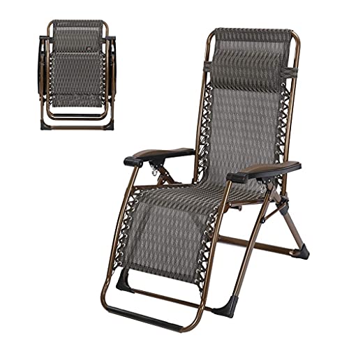 Chaise zero gravity pliante grand confort et super largeur 68cm - 3