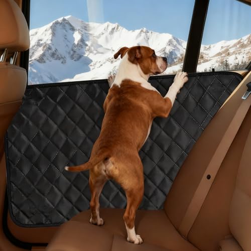 Lepicha Dog Car Door Protector, 2 Pack Waterproof Scratchproof Nonslip Durable Protector, Thickened...